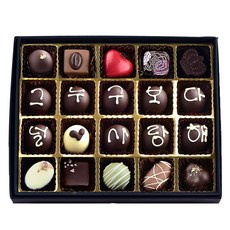 달콤한 감동 화이트데이 사탕 보다 수제 초콜릿 선물, 200g, 1개