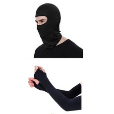 남성용 시원한 풀페이스 사이클링 캡 UV 차단 바라클라바 속건성 라이크라 도로 자전거 스키 여름 태양 바이크 오토바이, 3) A and B × 1개, 1개