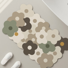 무드플라워 규조토발매트, 핑크, 핑크