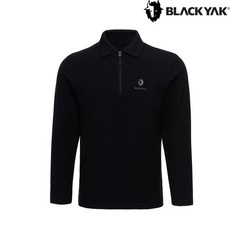 [정품] 블랙야크 BLACKYAK 남성 겨울 기능성 등산티셔츠 지퍼 카라 긴팔티 1BYKTWU002 {균일가 딜}