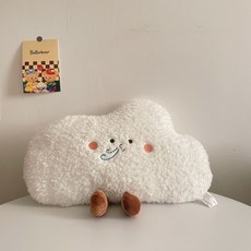 嬰幼兒安撫雲朵抱枕, 白色雲朵【40*30CM】✨現貨,星空抱枕