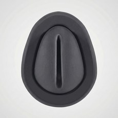 차량용 컵홀더 고정 실리콘 트레이 흔들림 방지, 블랙, 1개