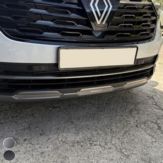 [주주파츠몰] 르노삼성 QM6 프론트하단 알루미늄 포인트 호환 용품, 프론트하단B(실버)