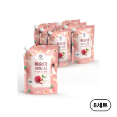 맥널티 복숭아 아이스티 1000ml 파우치, 1L, 48개