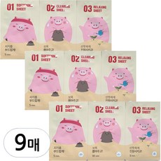 미팩토리 3단 돼지 코팩, 3개입, 3개