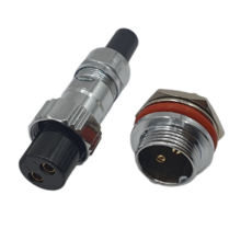 메탈 14mm 시마노 다이와 전동릴 배터리 플러그 호환 암/수 단자, 방수 14mm 숫단자