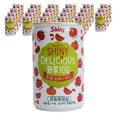 ShinyDelicious 蔬菜100番茄果汁, 24個, 160ml