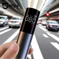미지아 ANMU 자동 알코올 테스터 휴대용 지능형 LED 디스플레이 충전식 음주 운전 검사 감지기 도구 음주 측정기