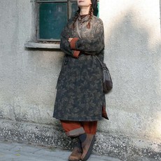 마고자 어른한복 빅사이즈 여자가디건 여성정장이너 누빔