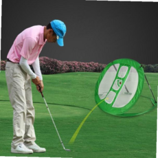 골프 접이식 골프 스윙 어프로치 연습네트 휴대용 치핑네트 59000EA 1EA, 블랙