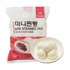 농우 미니 찐빵(냉동) 1KG, 1개