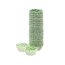 아르템 반찬컵 도시락 컵 6호 깊은 녹색 체크무늬 500매입 전자레인지 대응 업무용 일본제