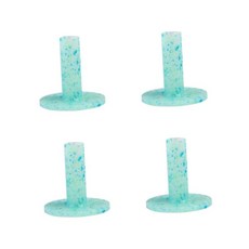 4Pcs 골프 고무 티 홀더 골프 운동 티 내구성 운전용 프리미엄 범위 골프 공 홀더 고무 골프 티, 녹색, 다중, 4개