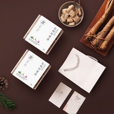 전유경 장인 콩고물 도라지정과 선물세트 3개 + 1개 무료 쇼핑백 메세지카드 증정, 콩고물도라지정과 3개 + 1개 무료, 180g