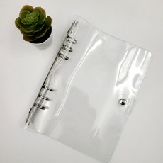 A5 투명 다이어리 커버 육공 6공 다꾸 용품 non+12868Rd