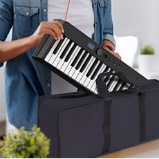 엘레오 전자피아노 접이식 피아노 디지털 휴대용 ck512, 화이트512