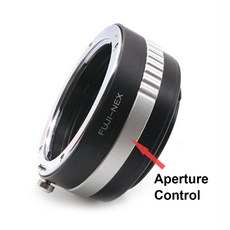 FUJI AX 렌즈 및 Sony호환 NEX E-마운트 카메라 NEX7 A7 A6400용 FUJI-NEX 마운트 어댑터 링용 LinGo 카메라 렌즈 어댑터, [01] 옵션1