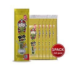 태국 타오케노이 빅롤 구운김 오징어맛 2.5g x 12개입, 1개
