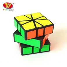 메가밍크스 선수용큐브 전문가 QIYI YJ 매직 스피드 큐브 콤보 퍼즐 장난감 IVY 피셔 스큐 축 피라미드 3x3 2x2 4x4 5x5, 25.YJ sq1, 1개