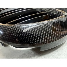 改頭換面 BMW F15 F16 X5 X6 正碳纖維 替換式 水箱罩 中網, 1個