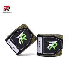 FRISKY 彈力拳擊纏手帶 (3米/5米) - 搏擊散打護手繃帶，泰拳運動適用, 1個, 新款-3米-軍綠色