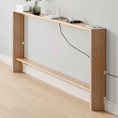 쇼파뒤선반 슬림 좁고 긴 틈새 테이블 폭좁은 진열 100X10X70CM