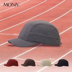 모니브 메쉬 러닝 모자 스포츠 캡, 다크그레이, 1개 다크그레이, 1개