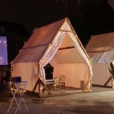 조립식 파고라 캠핑장 바베큐 그늘막 천막 농막 펜션 글램핑 야외 정자 휴게소, 2x2m 하우스형