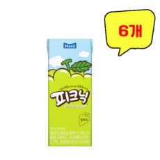매일유업 피크닉 청포도, 240ml, 6개