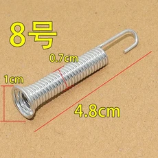 Haier Midea 자동 웨이브 휠 세탁기 배수 밸브 스프링에 호환, 01 8