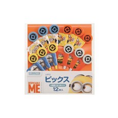 스케이터 미니언즈3 다용도 간식꽂이 12P, 1개