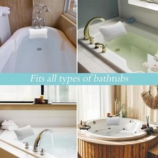 욕조용 흡착식 논슬립 목욕 베개 욕실 헤드레스트 여성 남성 어머니 아버지 그에게 그녀에게, 01 빠른