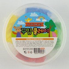 꾸밈 클레이 세트 5색, 1개