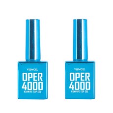 뷰젤 오빠 탑젤 4000, 2개, 투명