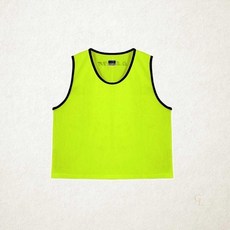 스타 유소년용 팀조끼 옐로우 축구 농구 체육 SW4003J-05V 1개입