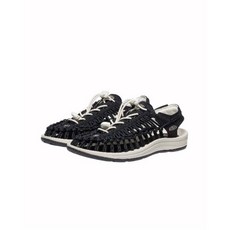 [매장정품] 킨 KEEN 유니크 캔버스 블랙 여성 샌들 KNSO6E002BK
