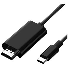 오토림 C타입 to HDMI 4K 미러링 케이블, 1개, 블랙, 1m