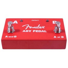Fender ABY 페달 풋스위치 레드110378, Fender ABY 페달 풋스위치, 레드110378