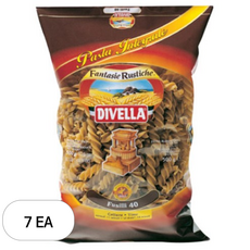디벨라 통밀푸질리 파스타, 500g, 7개