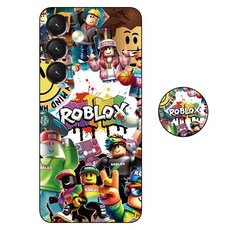 광카광카 전기종 스마일 로블록스 ROBLOX 풀커버 휴대폰 범퍼 케이스