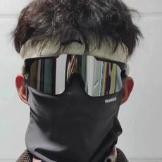 LAYFIT 스포츠 레저 선글라스 스키 고글 남녀공용 김서림방지 보드안경 싸이클 고글 오토바이 안경 UV400, 실버, 1개