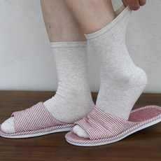 국산 오가닉 코튼 발목 조임 없는 발이 편한 무지 무압박 양말 임산부 산모 산후조리원 당뇨, 3개