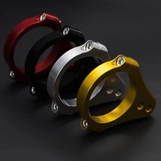27-60MM 30mm 41MM 공용 오토바이 알루미늄 스티어링 댐퍼 포크 프레임 장착 클램프 브래킷, 23 silver 50mm