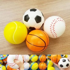 폭신폭신 말랑말랑 스폰지공 소 축구공 안전한공 스펀지공, 1개