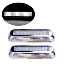 보트 LED 24V 수중 액세서리 12V 해양 조명 2개 120LED 요트 내비게이션 방수, Blue-2PCS