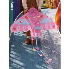 접이식 미니 연 소형 공원 캠핑 피크닉 야외 놀이 휴대용 포켓연 연날리기, 작은 새 모양 연 100m길이의줄+보관가방포함, 1개, 기본 색상