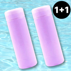 다실 강력흡수 습식 스포츠 타올 66x43cm, 2개, 퍼플