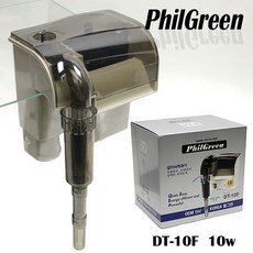 필그린 걸이식 여과기 DT-10F 행언 10W 수족관관상어 물멍몰용품, 1개