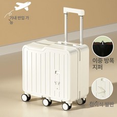 뚜뚜상점가 캐리어 타는 베이비 미니 소형 여행용 캐릭터, 1개, 스노우페어화이트 80kg