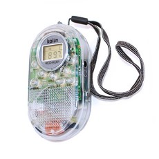 Kolin歌林 數位收音機 KCD-KU01 透明款, 透明